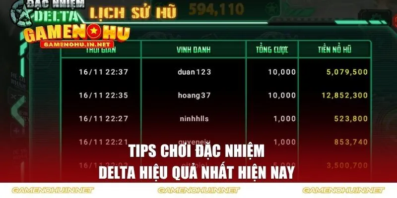 Tips chơi đặc nhiệm Delta hiệu quả nhất hiện nay