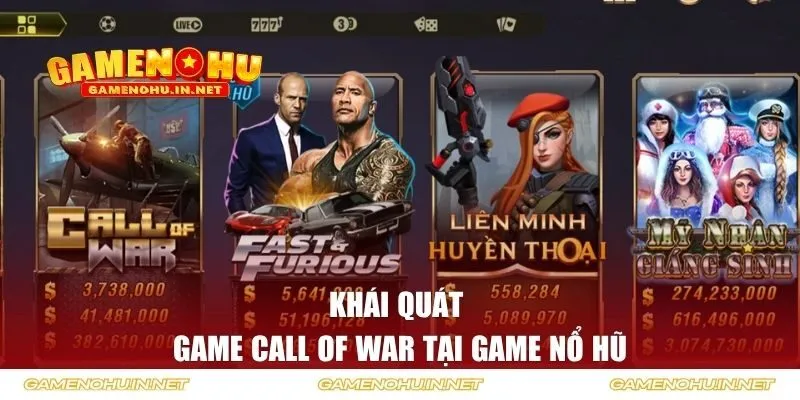 Khái quát game Call Of War tại Game Nổ Hũ